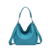 Slouchy taske med lynlås 36x13x30cm - Ingen returret - ITFEB25